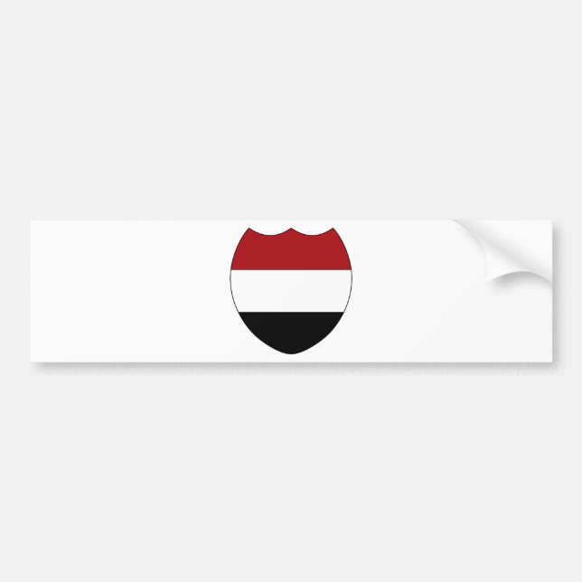 Yemen Bumper Sticker (Front)