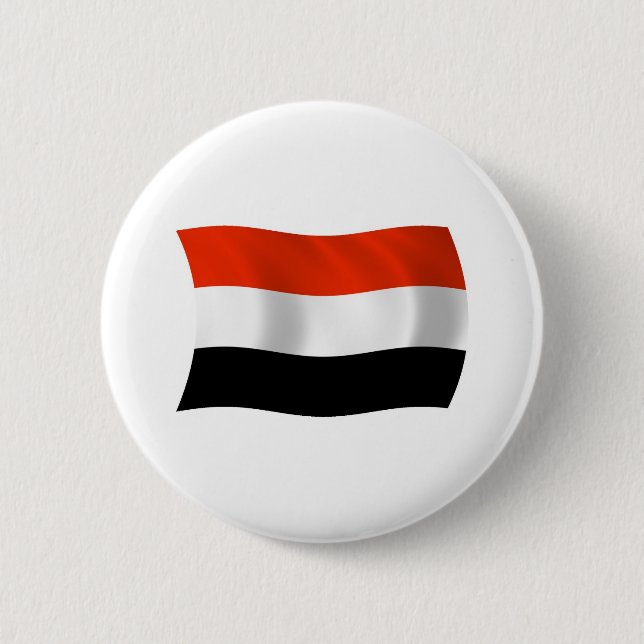 Yemen Flag Button (Front)