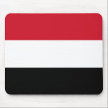 Yemen Flag Mouse Pad<br><div class="desc">Customisable World Flag Products - Please feel free to add your own text.</div>