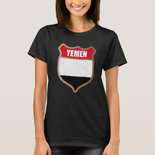 Yemen Flag Patch For Yemenis And Who Love Yemen T-Shirt
