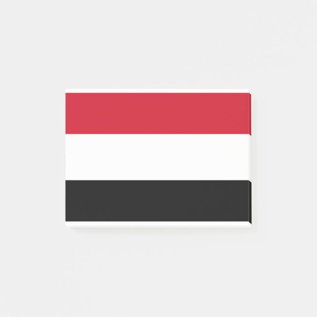 Yemen Flag Post-it Notes (Front)