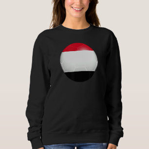 Yemen Futbol Flag Sweatshirt