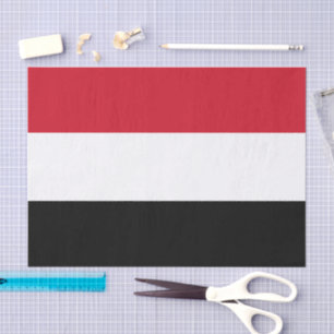 Yemen tissue paper, Yemen Flag tissue paper