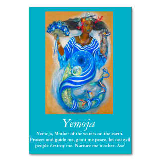 Yemoja Table Card