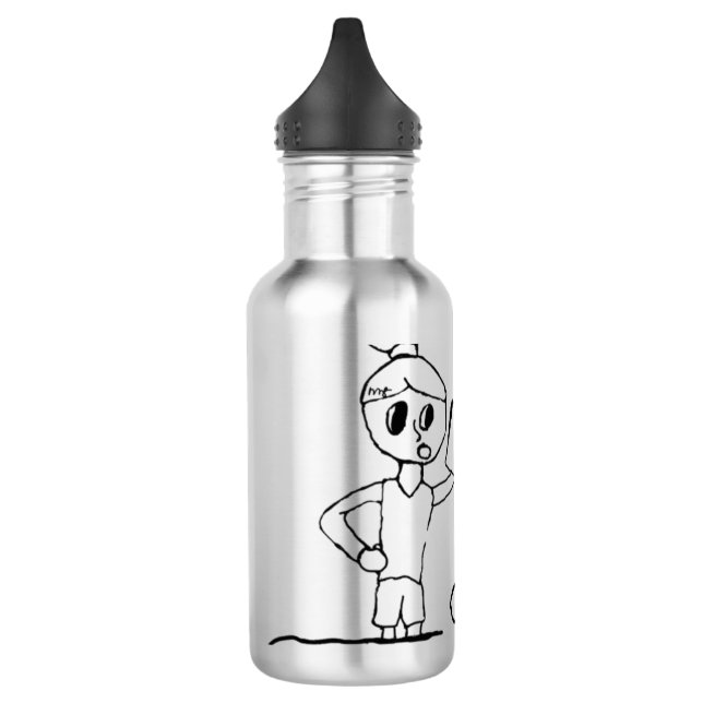 Yenta kvetch bottle (Left)