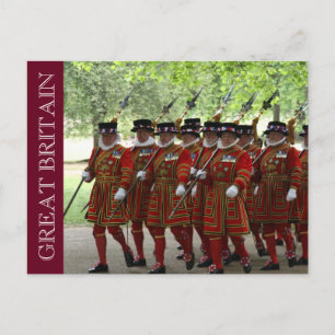 yeoman british guard postcard