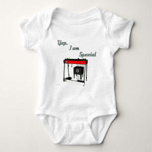 Yep I'm Special - Pedal Steel Guitar Baby Bodysuit