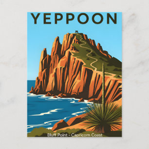 Yeppoon Queensland Australia Vintage Travel Postcard