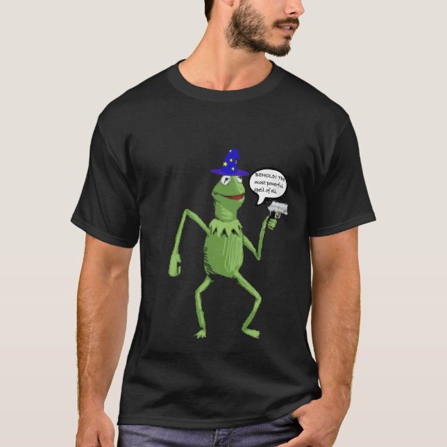 yer kermit wizard T-Shirt (Front)