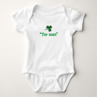 “Yer man” bodysuit