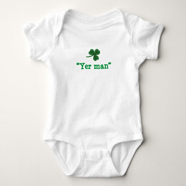 “Yer man” bodysuit (Front)