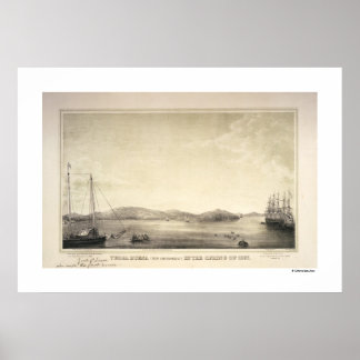 Yerba Buena (now San Francisco) Spring 1837 Poster