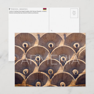Yerevan, Armenia Travel Postcard