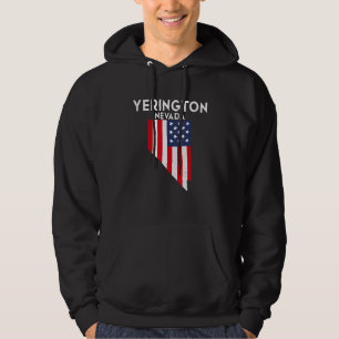 Yerington Nevada USA State America Travel Nevadan Hoodie