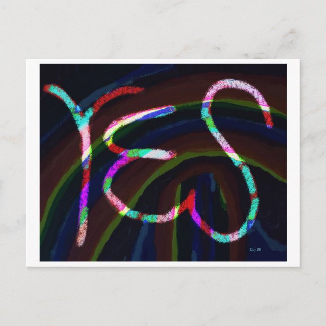 Yes #11 postcard (Front)