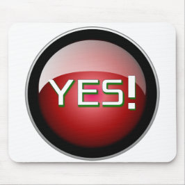 YES Button Mouse Pad – Click With Confidence