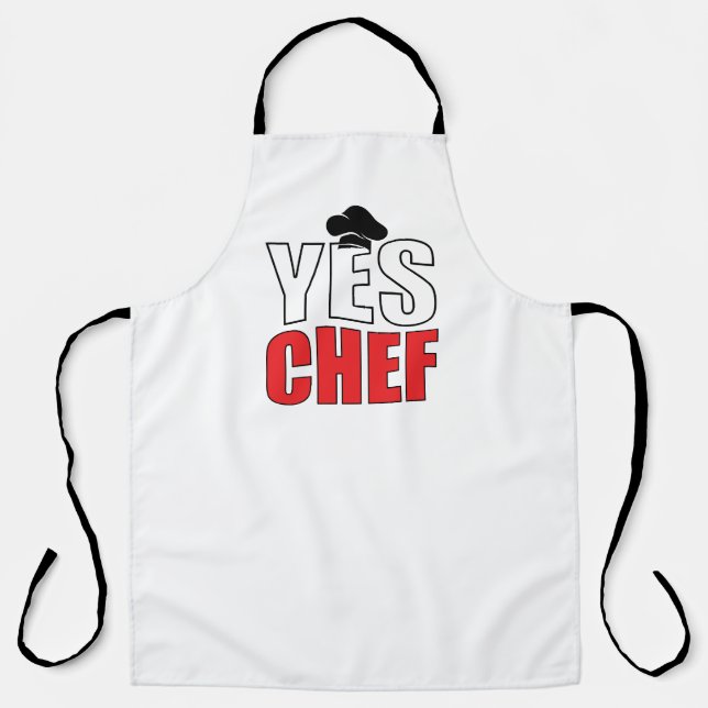 Yes, Chef   Apron (Front)