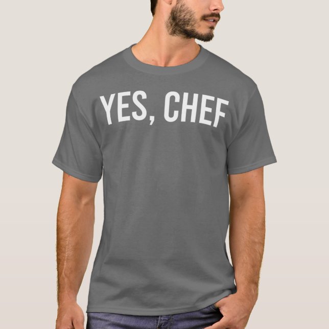 Yes Chef friends T-Shirt (Front)