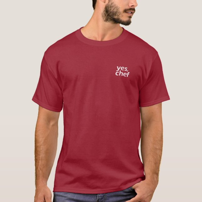 Yes, Chef - The Bear TV Comedy T-Shirt (Front)