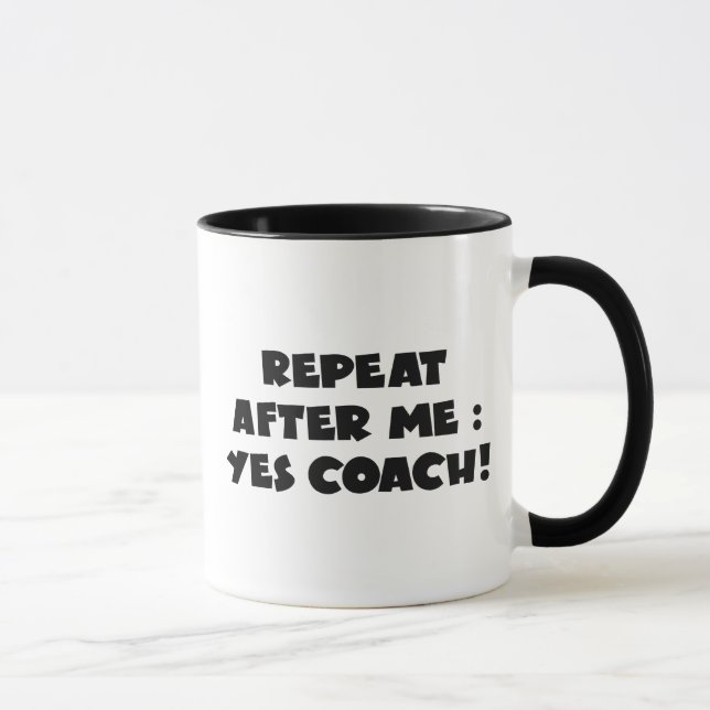 Yes Coach Mug (Right)