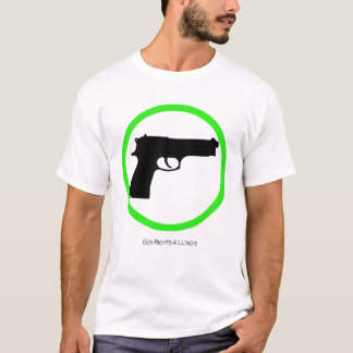 Yes Guns! Basic T Shirt by GunRights4Illinois
