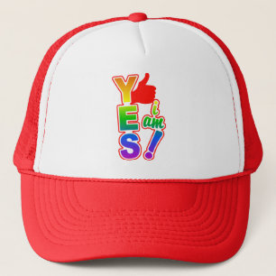 YES I AM hat - choose colour