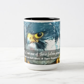 Yes, I am one of those falcon people! Two-Tone Cof Two-Tone Coffee Mug