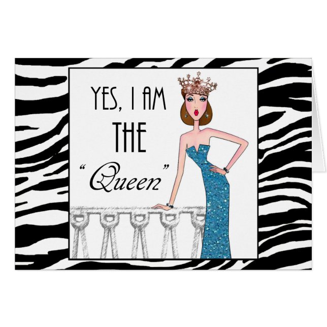 Yes, I am THE "Queen" (Front Horizontal)