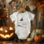 Yes I Can Drive A Stick Fun | Happy Halloween Baby Bodysuit<br><div class="desc">Yes I Can Drive A Stick Fun | Happy Halloween</div>
