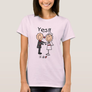 YES I Do Bride and Groom T-shirts and Gifts
