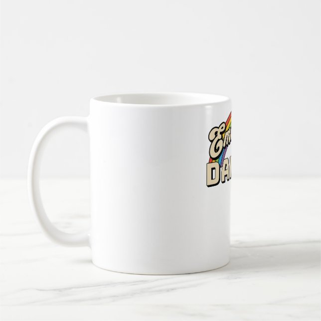 Yes I Drive A Scooter Funny Moped Driver Tshirt  Coffee Mug (Left)