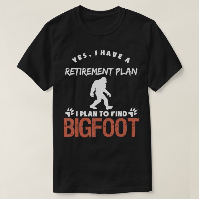 Yes I have A Retirement Plan Funny Animal Lover Gi T-Shirt (Design Front)