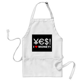 Yes! I love money! Standard Apron