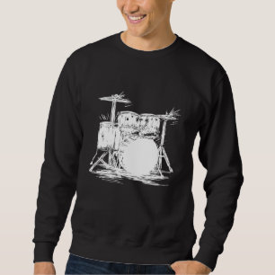 Yes, I Play The Drums Sweatshirt