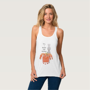 Yes, I Really Like Shrimp Funny T-Shirt Singlet