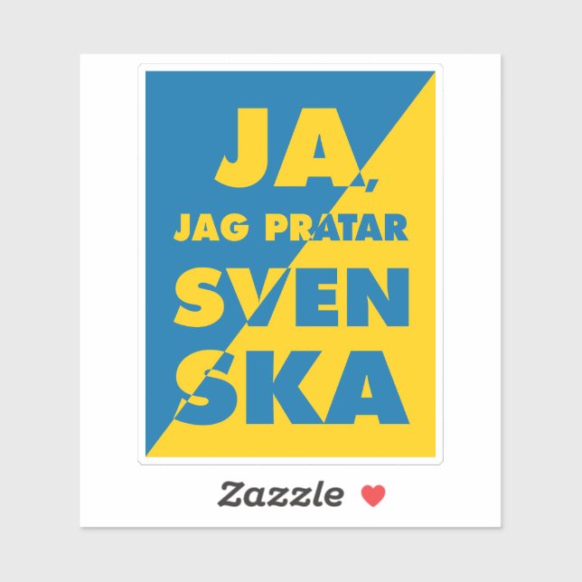 Yes I Speak Swedish (Sheet)