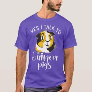 Yes i talk to Cute Guinea Pigs Premium T-Shirt