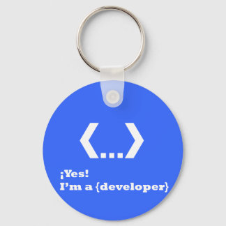¡Yes!....I'm a {Developer} (Llavero) Key Ring