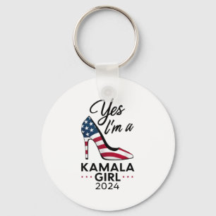 Yes Im A Kamala Girl Stilettos High Heel Harris 20 Key Ring