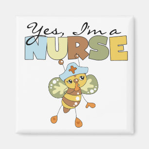 YES I'm a Nurse T-shirts and Gifts Magnet