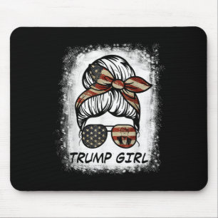 Yes Im A Trump Girl Get Over It - Trump 2024 Elect Mouse Pad