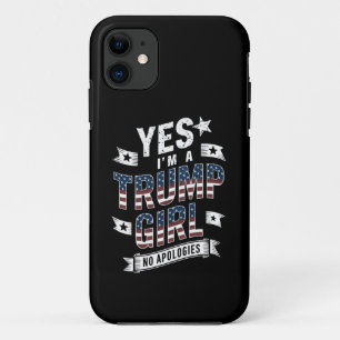 Yes I'm A Trump Girl No Apologies 2024 Election Case-Mate iPhone Case