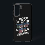 Yes I'm A Trump Girl No Apologies 2024 Election Samsung Galaxy Case<br><div class="desc">Yes I'm A Trump Girl No Apologies 2024 Election</div>