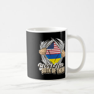 Yes I'm Both Of Them Dual Citizenship Ukraine Coffee Mug
