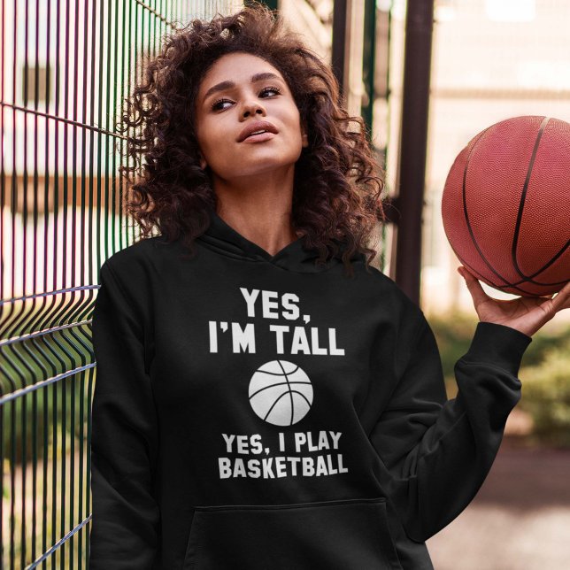 Yes, I'm Tall. Hoodie (Creator Uploaded)