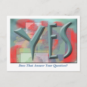 Yes Inmate postcard