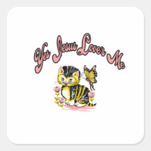 Yes Jesus Loves me cute Kitten