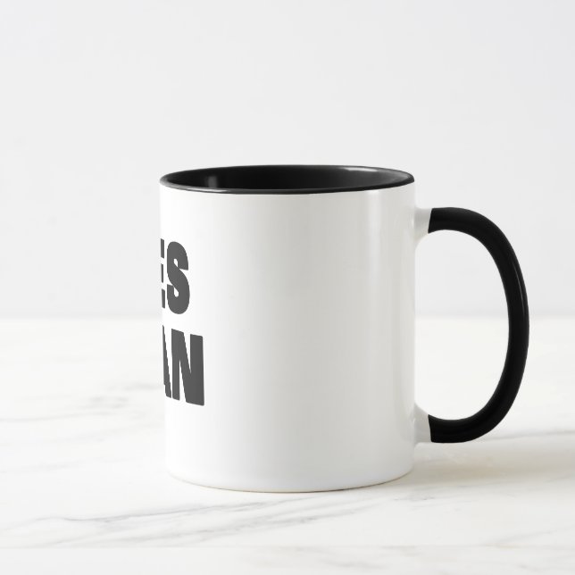 Yes Man Mug (Right)