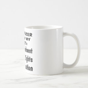 Yes Officer I Know My A B C's Coffee Mug