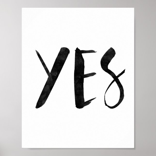 Yes Poster (Front)